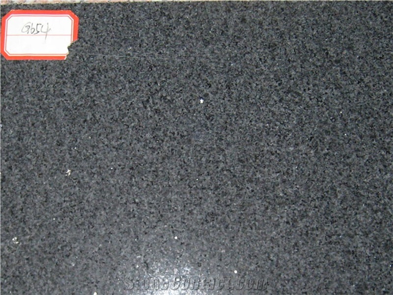 G654 Granite Slabs & Tiles, China Black Granite