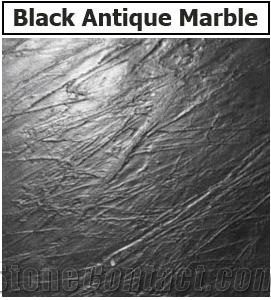 Black Antique Marble Slabs & Tiles