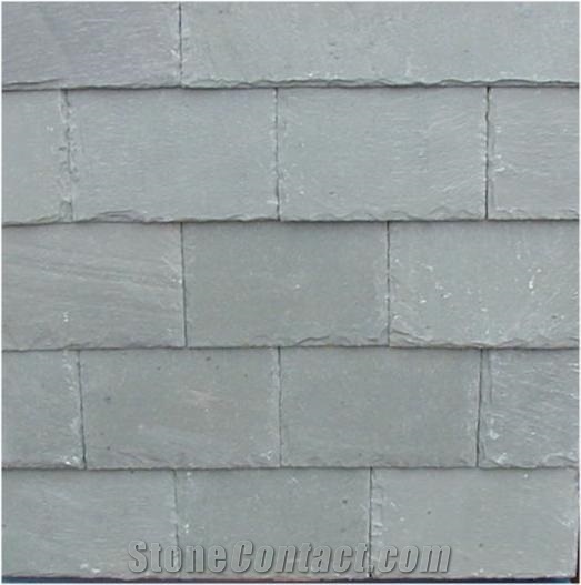 China Green Slate Roofing Tile