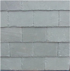China Green Slate Roofing Tile