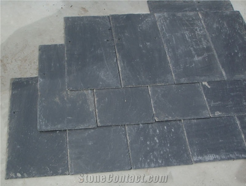 China Strata Grey Slate Roofing Tile