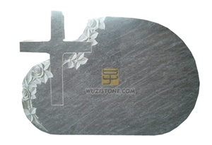Grey Granite Cross Tombstones,Monuments