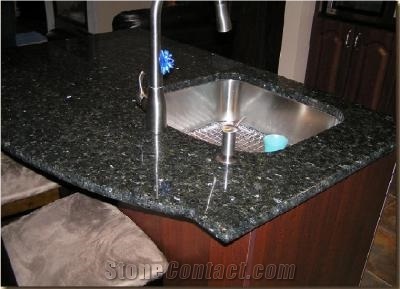 Granite Blue Pearl Kitchen Counter