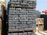 Vietnam Black Basalt Cobble Stone Slabs & Tiles, Viet Nam Black Basalt