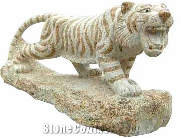 Yellow Granite Animal Sculpture Xp-S-56