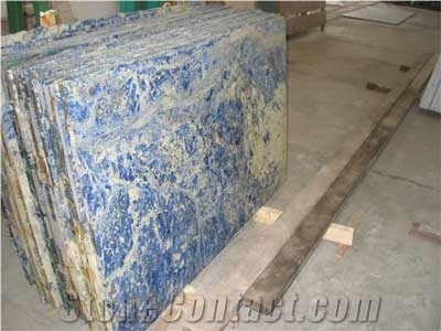 Sodalite Royal Blue Granite Slabs & Tiles, Bolivia Blue Granite