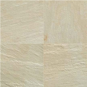 Tint Mint Sandstone Slabs & Tiles, India Beige Sandstone
