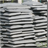 Grey Granite Mushroom Stone Wall
