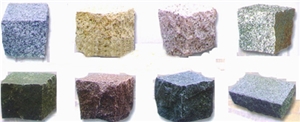 Granite Cube Stone