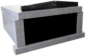 Grey Granite Mausoleum