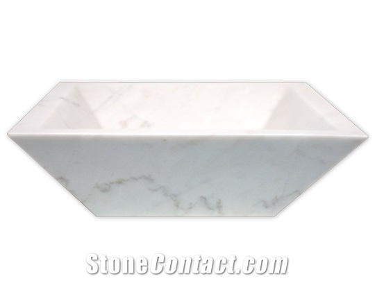 Guang Xi White Sink-Marble