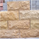 Yellow Granite Mushroom Stone