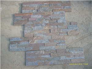 Slate Wall Cladding, Quartzite Cultured Stone, Wal