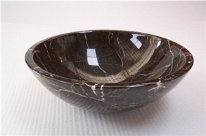 China Marquina Black Marble Sinks