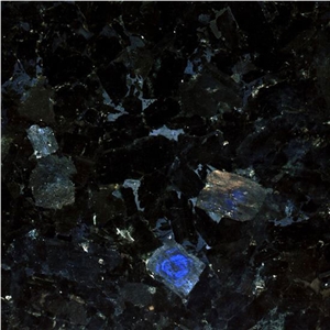 Volga Blue Granite Slabs & Tiles, Ukraine Blue Granite