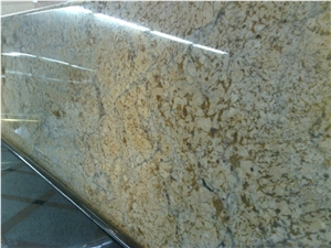 Romano Gold Granite Slab, Brazil Yellow Granite