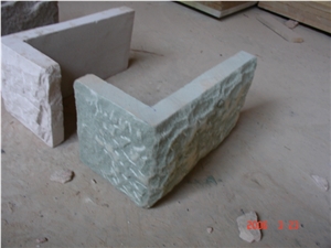 Green Sandstone Wall Corners