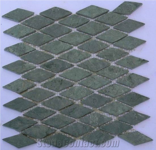 Green Slate Mosaic 4