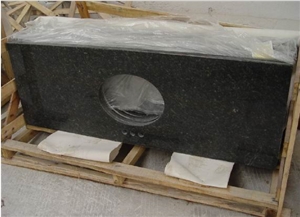 Verde Uba Tuba Granite Vanity Top