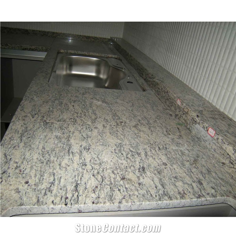 Santa Cecilia Light Granite Kitchen Top