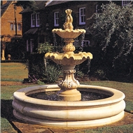 Yellow Marble Fountain