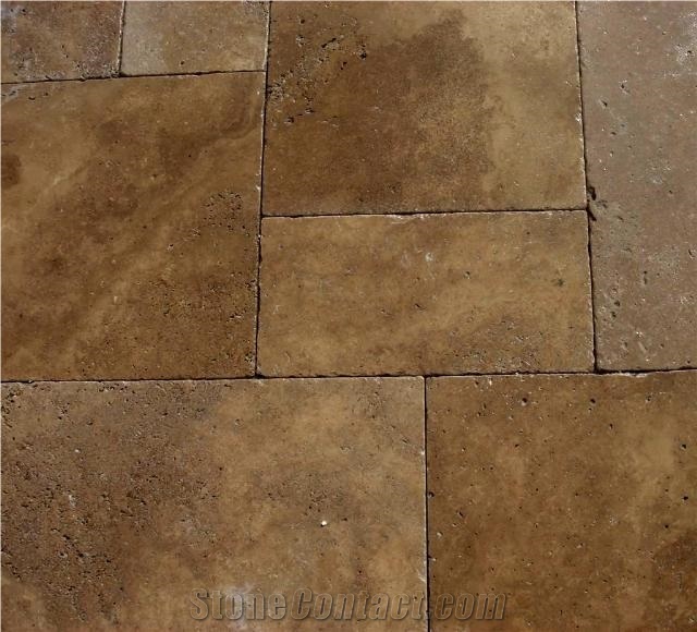 Travertine Set Noche Tumbled