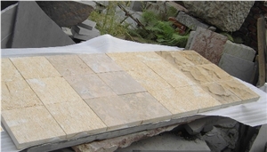 China Yellow Limestone Tile