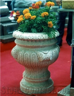 Granite Flowerpot