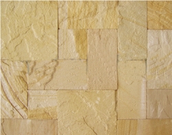 China Yellow Sandstone Tile