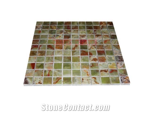 Green Onyx Mosaic Tiles