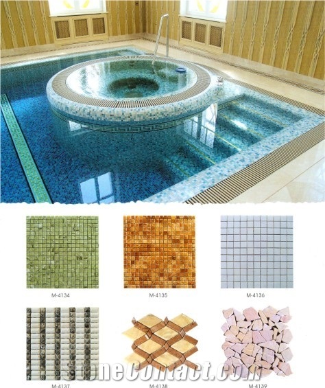 Mosaic and Water Jet Patterns