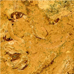 Saffron Limestone Slabs & Tiles, Pakistan Yellow Limestone