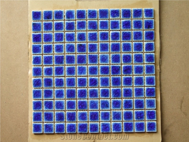 Blue Ceramic Mosaic