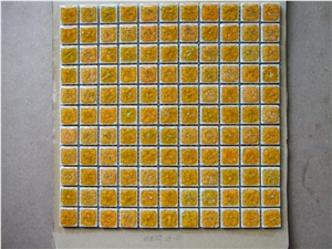 Yellow Ceramic Mosaic