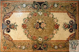 Carpet Rug Mosaic Marble Floor Inlay