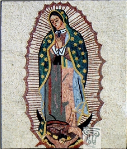 Religious Mosaic Figures,Handcraft Craving