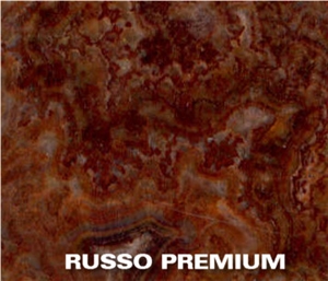 Rosso Premium Onyx Slabs & Tiles