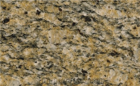 Amarelo Santo Agostinho Granite Slabs & Tiles, Brazil Yellow Granite