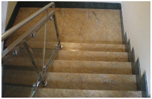 Madura Gold,Verde India Stairs