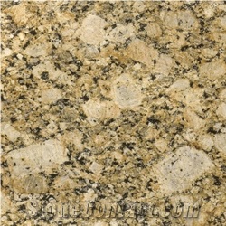 Giallo Fiorito Granite Slabs & Tiles, Brazil Yellow Granite