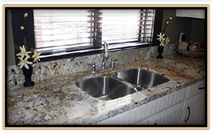 Exotic Granite Countertops, Antique Persa Gold Yellow Granite Countertops