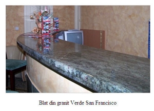 Verde San Francisco Granite Work Top