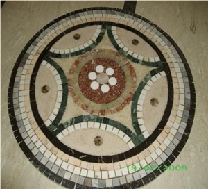 Rosone Marble Mosaic Medallion