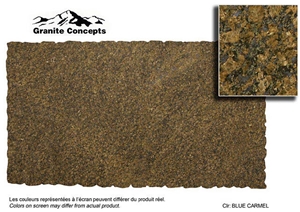 Blue Coffee Granite Slabs & Tiles, Brazil Brown Granite