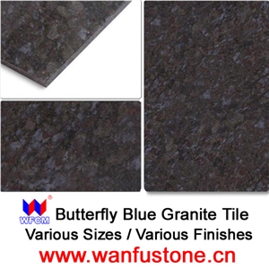 Butterfly Blue Granite Tile