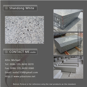 Shandong White Granite Kerbstone