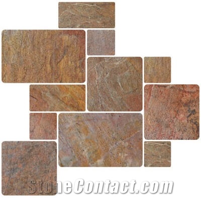 Copper Slate Versailles Pattern