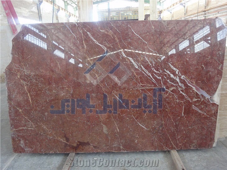 Persian Red Marble Slabs, Iran Red Marble