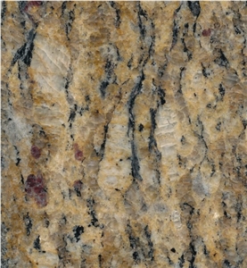 Giallo Cecilia Dark Granite Tile, Brazil Yellow Granite