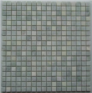 Green Marble Mosaic Tile,Mosaic Marble,Ming Green Marble Mosaic Tile